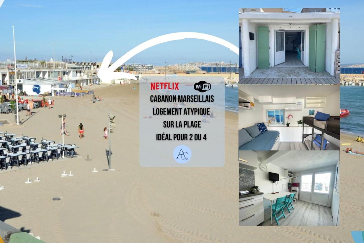 Le Vrai Cabanon De La Pointe Rouge Apartment Marseille Ngoại thất bức ảnh